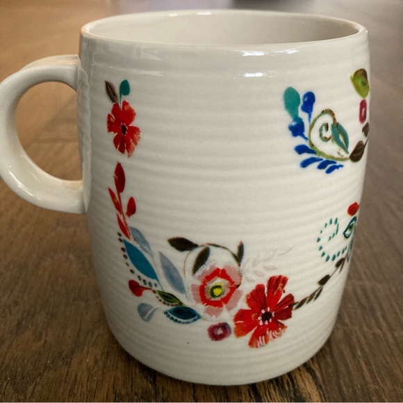 Anthropologie Starla M Halfmann Mug K Monogram - Picture 2 of 5
